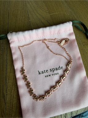 Kate spade ♠️ elephant necklace
